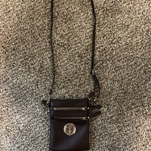 Brown over the shoulder purse
